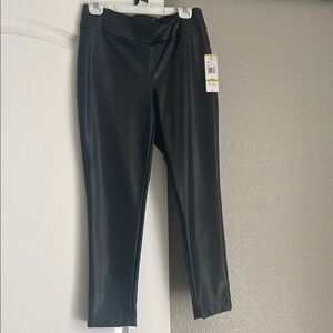 Spanx Black Faux Leather Leggings.